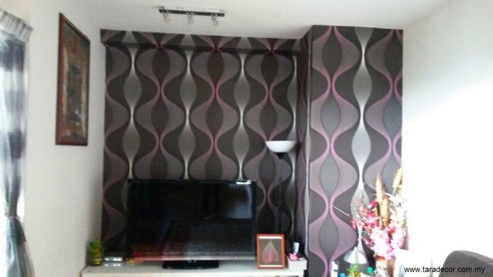 Finished Wallpaper Works Reference In Cheras & KL