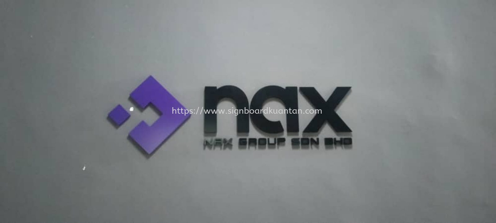 NAX INDOOR PVC LETTERING SIGNAGE SIGNBOARD AT BENTONG 