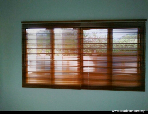 Finished Wooden Blinds Reference In Cheras 