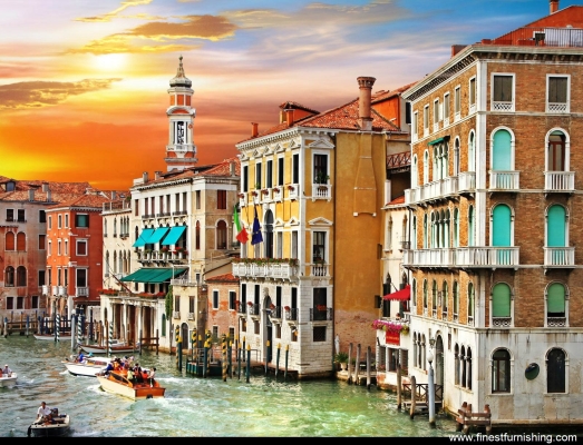 Kertas dinding mercu tanda: Venice Grand Canal