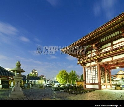 Kertas dinding mercu tanda: Shitennoji Temple