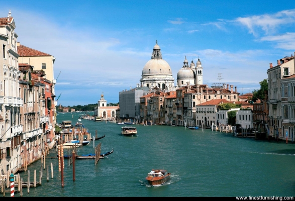 Kertas dinding mercu tanda: Venice Grand Canal