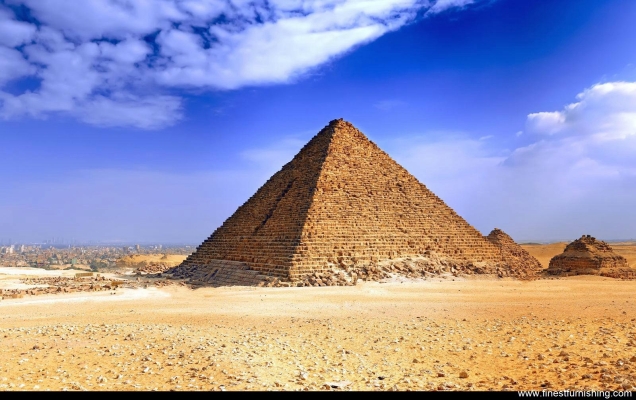 Kertas dinding mercu tanda: The Great Pyramid of Giza