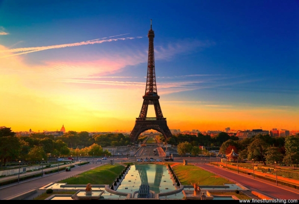 Kertas dinding mercu tanda: Menara Eiffel 