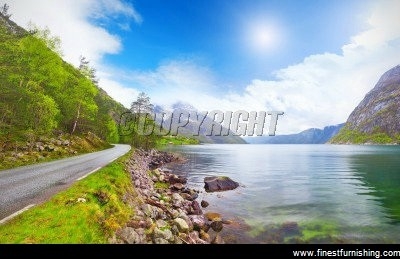 Natural Scenery Mural Wallpaper : Norway