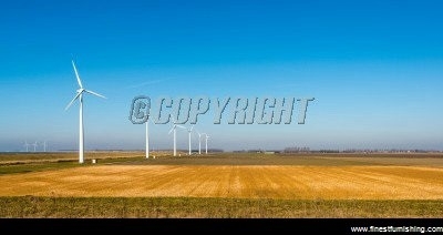 Natural Scenery Mural Wallpaper : Green Energy