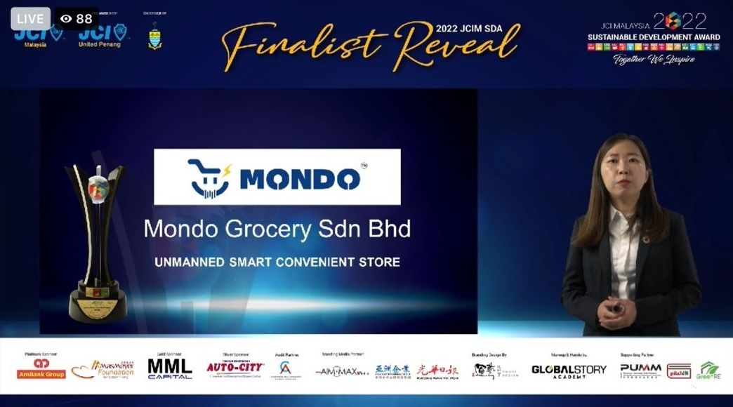 Mondo is being selected the Top 30 Finalist of JCI SDA Awards (Dated 29 August 2022)