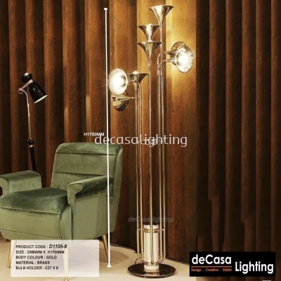 Modern Trumpet Floor lamp (1105)