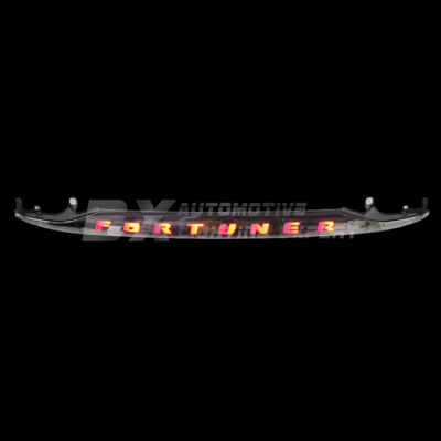 Toyota Fortuner 15-22 - Rear Bonnet Centre Garnish LED Running Light Bar (Chrome)