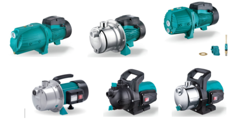 LEO JET & GARDEN JET PUMPS, JET PUMP FOR DEEP WELLS