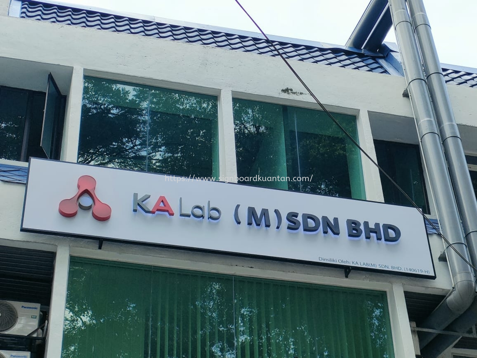 KALAB 3D LED BACKLIT SIGNAGE SIGNBOARD AT KUANTAN 