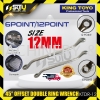 KING TOYO KTDR-08 - KTDR-24 8MM~24MM 6PT / 12PT 45 Offset Double Ring Wrench Spanner & Wrench Series Car Workshop Equipment