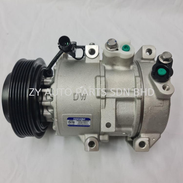 KIA SORENTO/ NAZA RONDO 2011 6PK 4LEG DOOWON COMPRESSOR 97701-2P360 AH10CPN0208