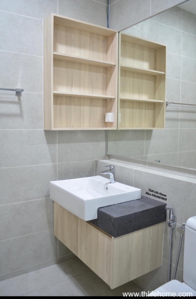 Custom Basin Cabinet @Bukit Raja