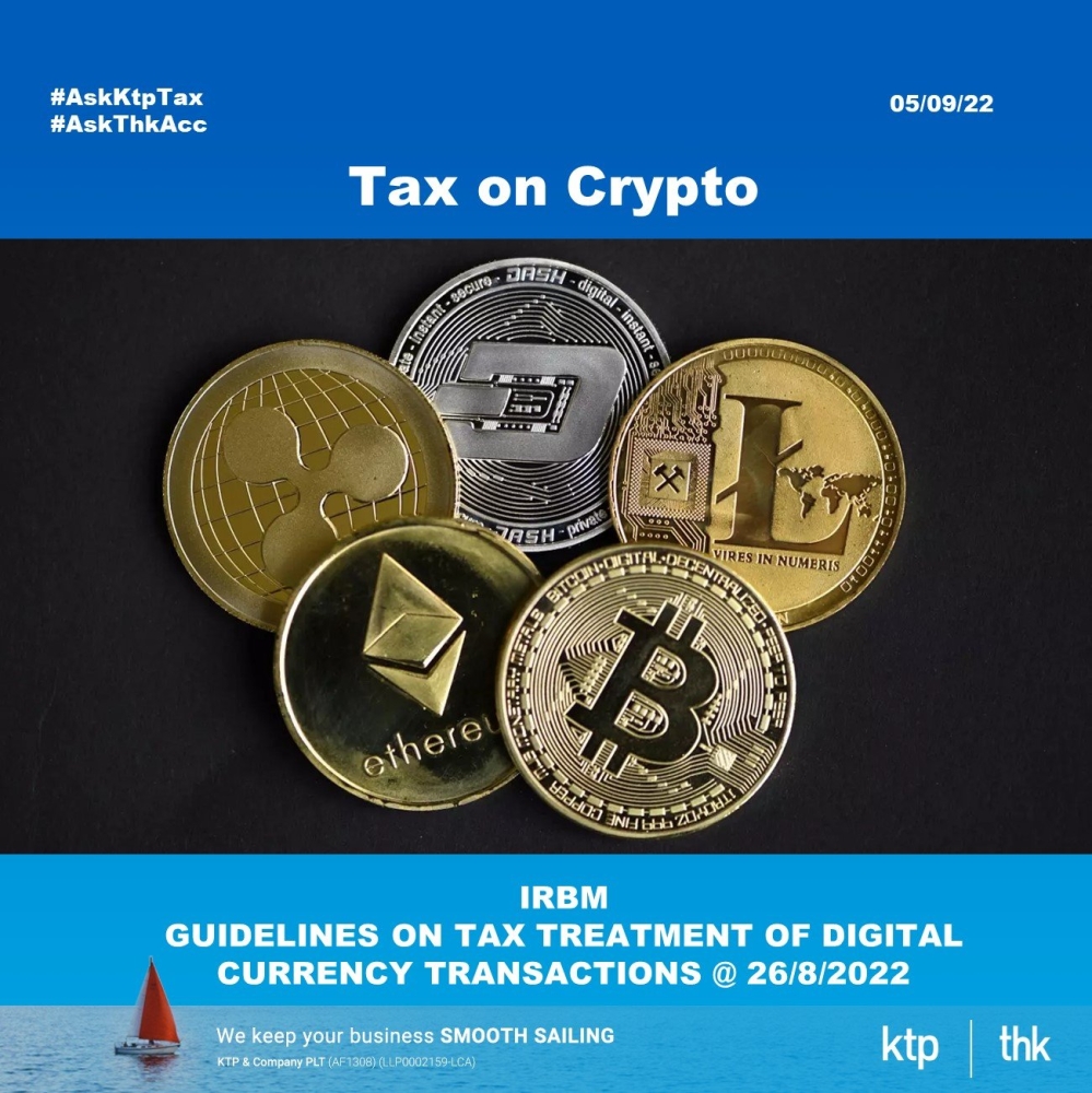 Tax on cryptocurrency Malaysia