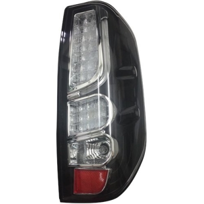 Navara `07 Rear Lamp Crystal Black LED + Light Bar