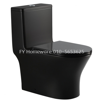 Sorento Black Colour Toilet Bowl