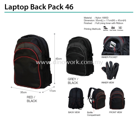 Laptop Back Pack 46