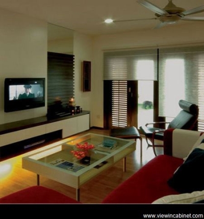 TV Cabinet Design & Living Hall Array Reference @ Bukit Jalil / Kuala Lumpur