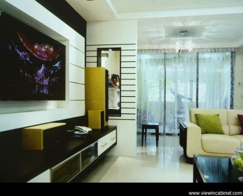 TV Cabinet Design & Living Hall Array Reference @ Bukit Jalil / Kuala Lumpur