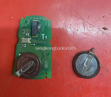 replace Bmw car remote control battery