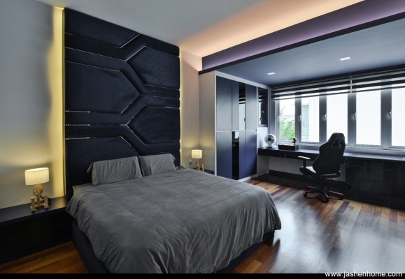 D'Laman Greenville Bukit Tinggi Semi-D Master Bedroom Design