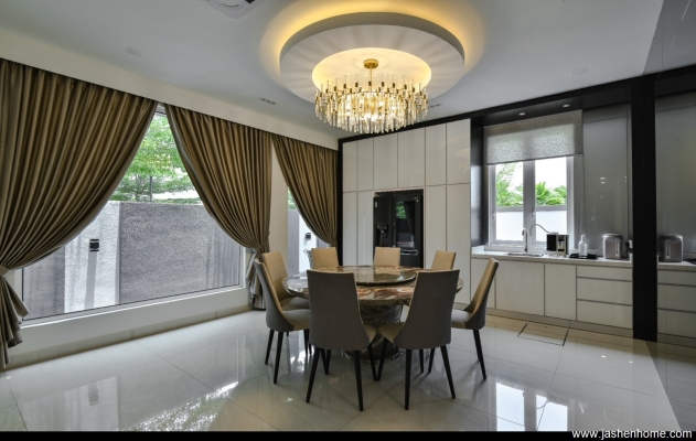 D'Laman Greenville Bukit Tinggi Semi-D Kitchen Dining Design