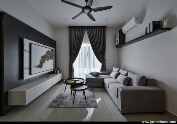 Bandar Puteri Puchong Terrace House Family Living Hall Design