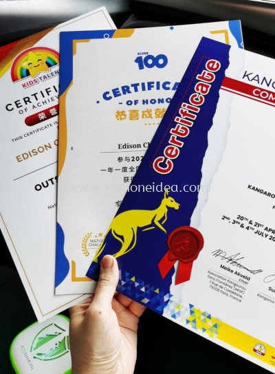 Certificate Printing