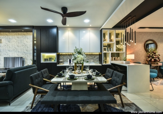 Kota Kemuning Terrace House Dining Design