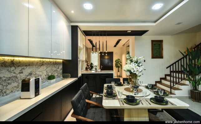 Kota Kemuning Terrace House Dining Design