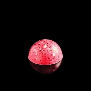 La Rose Noire,Pink Pattern Chocolate Shells - Universe Small Globe (Frozen) ( Indent )