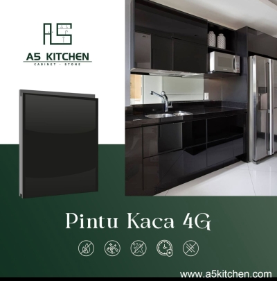 4G Glass Kitchen Cabinet Door