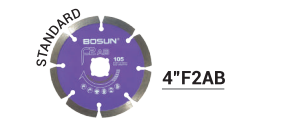 Bosun 4F2AB Hand-held diamond blades