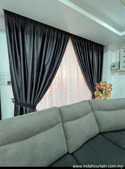 Singapore Style Pleat Curtain In Tanjong Karang