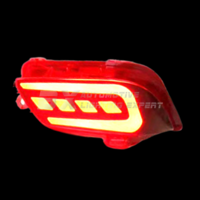 Toyota Vios Ncp150 14-18 - LED Rear Bumper Reflector (Grid Design)