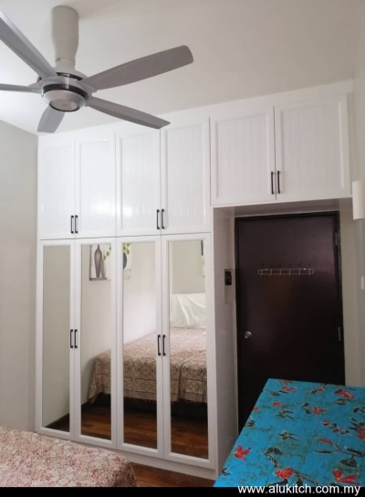 Aluminium Wardrobe Sample Design In Selangor