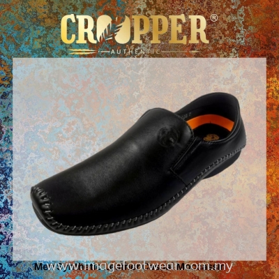 CROOPPER Men Moccasin CM-83-8038 BLACK Colour