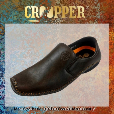 CROOPPER Men Moccasin CM-83-8038 COFFEE Colour