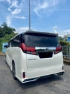 Car Boot View 2020 Toyota Alphard Facelift 7 Seaters (White) MPV