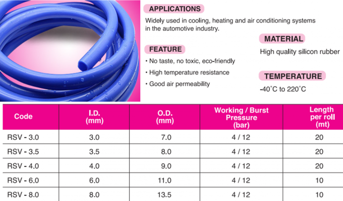 Silicone Vacuum Hose