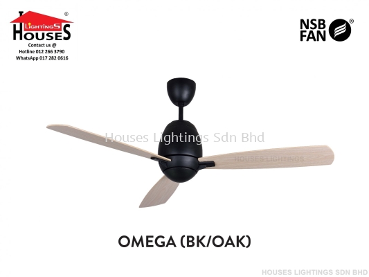 NSB OMEGA/BK+OAK(52")