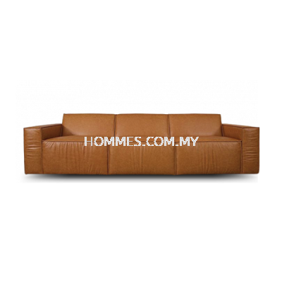 Full Aniline Cowhide Leather Sofa