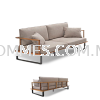 Kingston Teak Wood Sofa sofa Wood