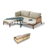 Karlovy II Teak Wood Sofa