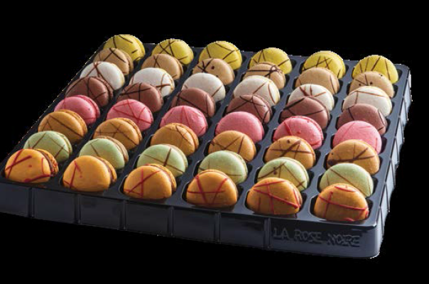 La Rose Noire, Regular Single Flavoured Macarons Assorted ( Frozen )