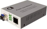 PoE Fiber Single Mode LC Gigabit Ethernet Media Converter Unmanaged 10/100/1000 Fast Ethernet & Gigabit Autosensing Media Converters Media Converters AD-Net