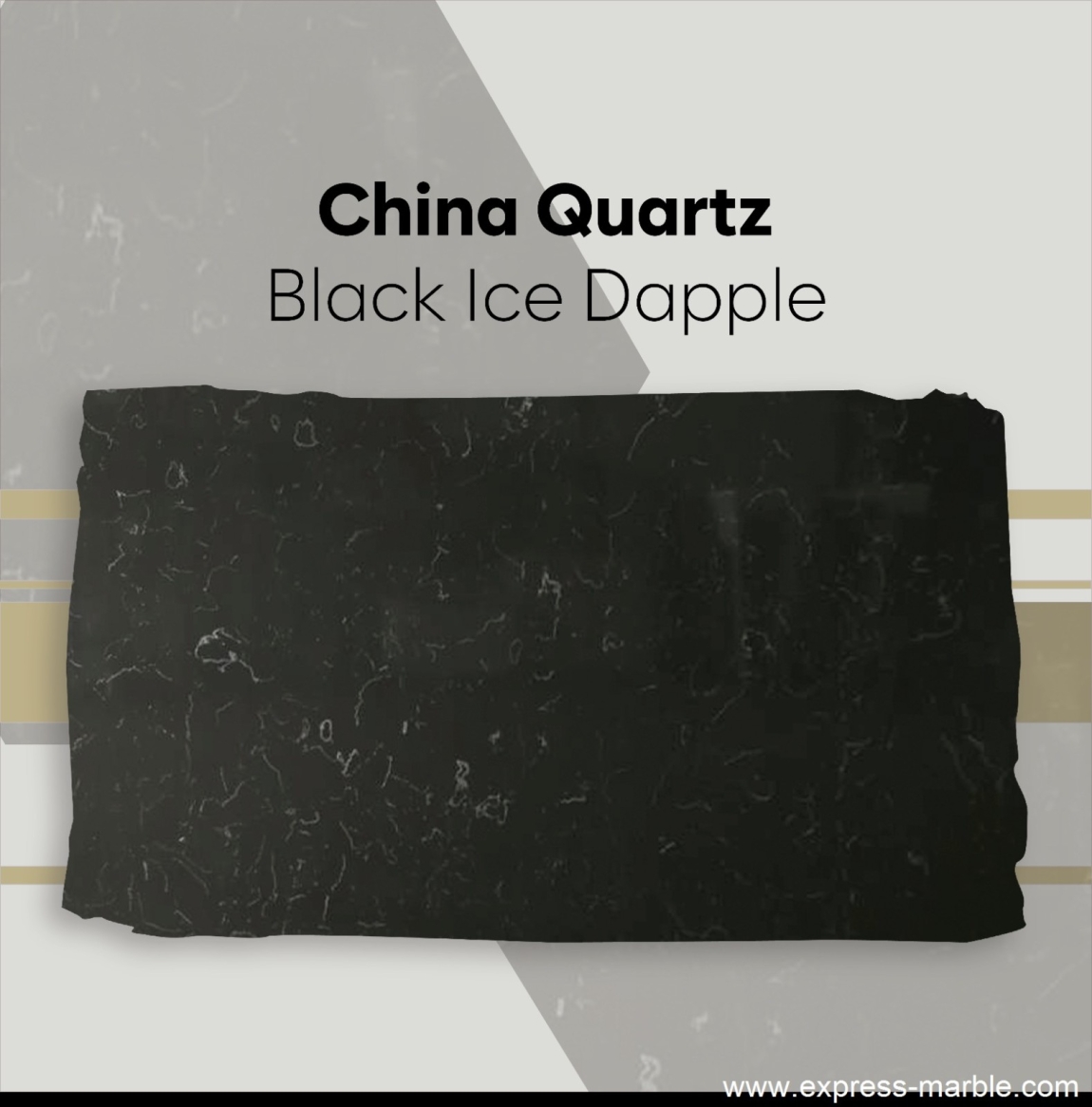 Black Ice Dapple Quartz Dark Color & Pattern Quartz Quartz Stone / Quartz Slab / Quartz Tiles Pattern Color Choose Sample / Pattern Chart