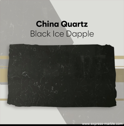 Black Ice Dapple Quartz