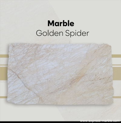 Marble - Golden Spider
